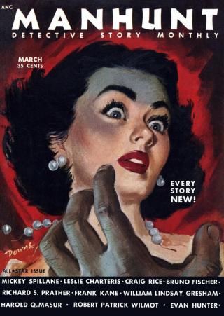 Manhunt. Volume 1, Number 3, March, 1953 - E-books read online (American English book and other foreign languages)